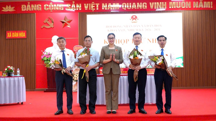 KỲ HỌP THỨ NHẤT HĐND XÃ DÂN HÒA KHÓA XXIV, NHIỆM KỲ 2026-2031 THÀNH CÔNG TỐT ĐẸP- Ảnh 10.