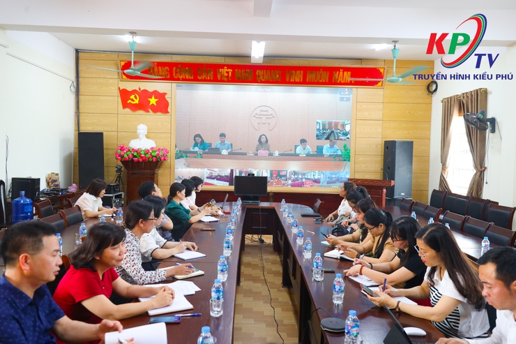 Xã Kiều Phú Tham dự cuộc họp trực tuyến triển khai các nhiệm vụ trọng tâm về công tác phòng, chống dịch bệnh trên địa bàn thành phố.- Ảnh 3.