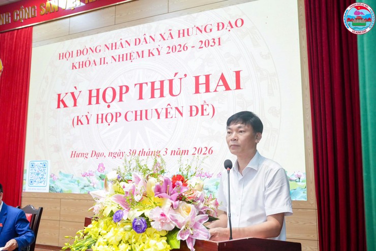 HĐND XÃ HƯNG ĐẠO TỔ CHỨC KỲ HỌP THỨ HAI (KỲ HỌP CHUYÊN ĐỀ) KHÓA II, NHIỆM KỲ 2026–2031- Ảnh 6.