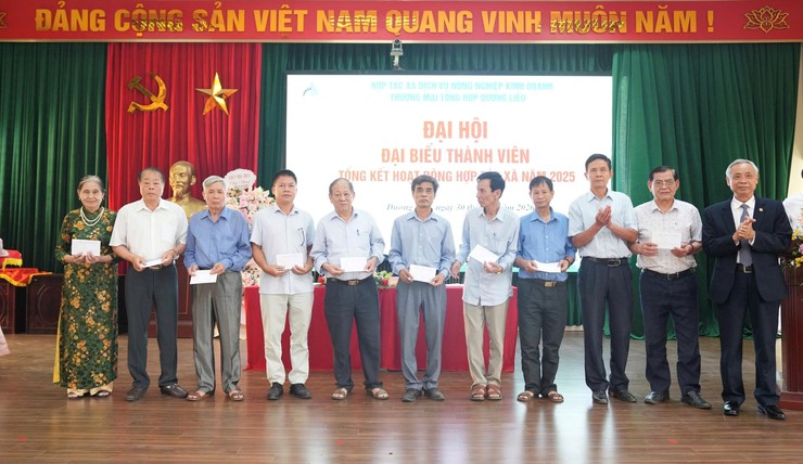 HTX Dịch vụ Nông nghiệp Kinh doanh thương mại tổng hợp Dương Liễu tổ chức Đại hội đại biểu thành viên tổng kết hoạt động năm 2025- Ảnh 11.