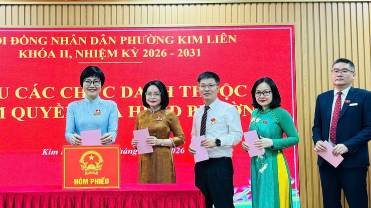 Phường Kim Liên kiện toàn bộ máy chính quyền nhiệm kỳ 2026 - 2031- Ảnh 2.