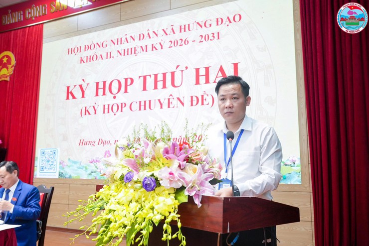HĐND XÃ HƯNG ĐẠO TỔ CHỨC KỲ HỌP THỨ HAI (KỲ HỌP CHUYÊN ĐỀ) KHÓA II, NHIỆM KỲ 2026–2031- Ảnh 7.