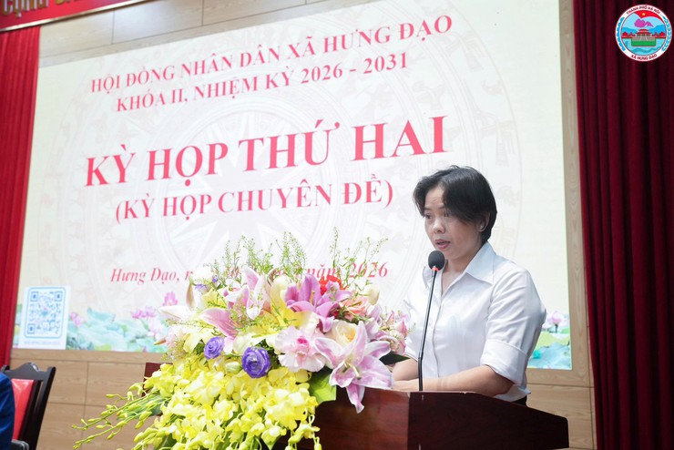 HĐND XÃ HƯNG ĐẠO TỔ CHỨC KỲ HỌP THỨ HAI (KỲ HỌP CHUYÊN ĐỀ) KHÓA II, NHIỆM KỲ 2026–2031- Ảnh 8.