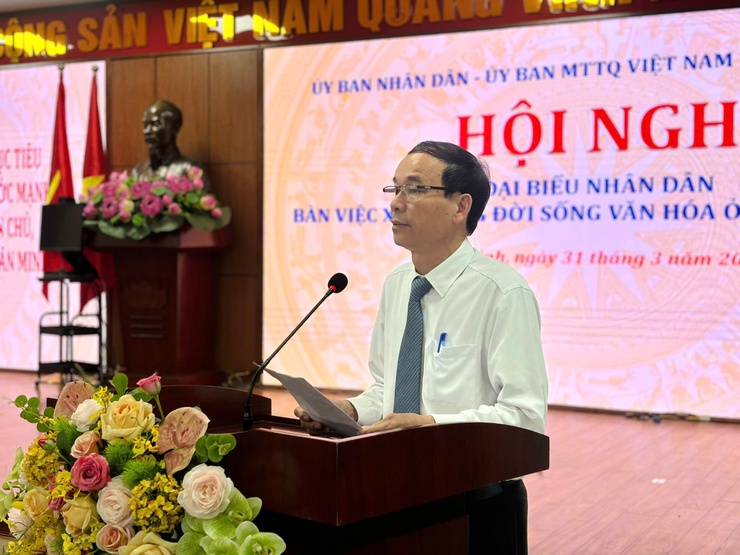 Hội nghị đại biểu Nhân dân phường Ba Đình: Quyết tâm nâng cao chất lượng đời sống văn hóa- Ảnh 8.