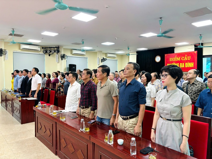 Hội nghị đại biểu Nhân dân phường Ba Đình: Quyết tâm nâng cao chất lượng đời sống văn hóa- Ảnh 12.