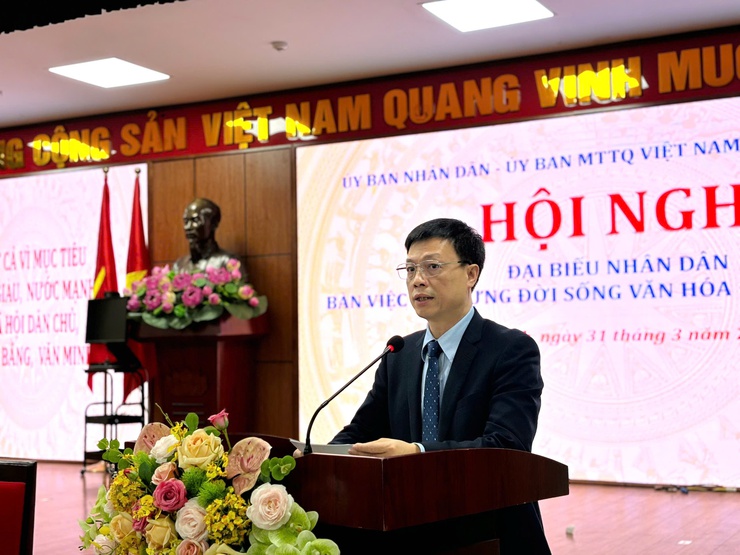 Hội nghị đại biểu Nhân dân phường Ba Đình: Quyết tâm nâng cao chất lượng đời sống văn hóa- Ảnh 4.