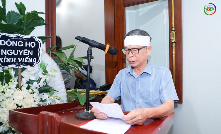 UBND xã Quốc Oai long trọng tổ chức Lễ truy điệu và an táng hài cốt Liệt sĩ Nguyễn Duy Lập- Ảnh 4.