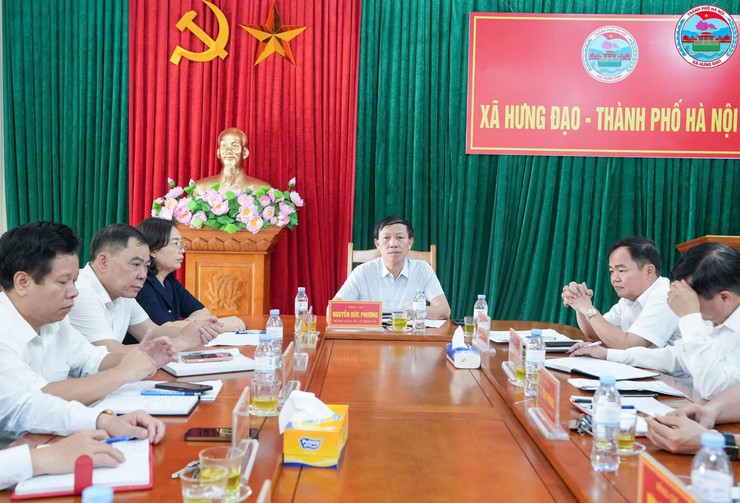 ĐẢNG ỦY XÃ HƯNG ĐẠO TỔ CHỨC HỘI NGHỊ BAN CHẤP HÀNH, THỐNG NHẤT NHIỀU NHIỆM VỤ TRỌNG TÂM- Ảnh 1.