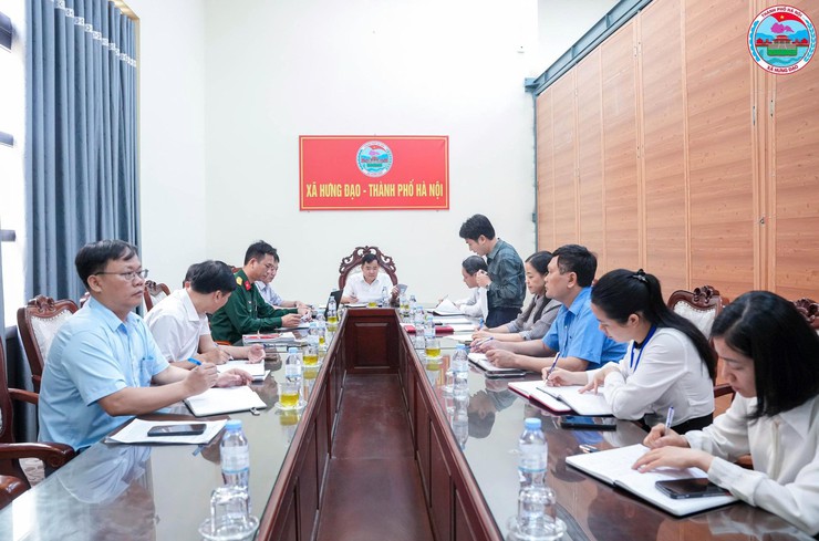 UBND XÃ HƯNG ĐẠO TỔ CHỨC HỘI NGHỊ ĐÁNH GIÁ KẾT QUẢ CÔNG TÁC TUẦN 13, TRIỂN KHAI NHIỆM VỤ TUẦN 14 NĂM 2026- Ảnh 1.