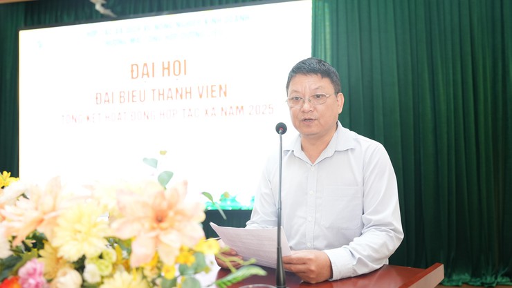 HTX Dịch vụ Nông nghiệp Kinh doanh thương mại tổng hợp Dương Liễu tổ chức Đại hội đại biểu thành viên tổng kết hoạt động năm 2025- Ảnh 7.