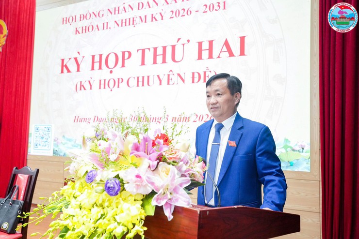 HĐND XÃ HƯNG ĐẠO TỔ CHỨC KỲ HỌP THỨ HAI (KỲ HỌP CHUYÊN ĐỀ) KHÓA II, NHIỆM KỲ 2026–2031- Ảnh 3.