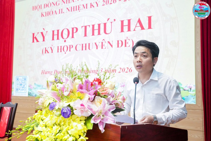 HĐND XÃ HƯNG ĐẠO TỔ CHỨC KỲ HỌP THỨ HAI (KỲ HỌP CHUYÊN ĐỀ) KHÓA II, NHIỆM KỲ 2026–2031- Ảnh 4.