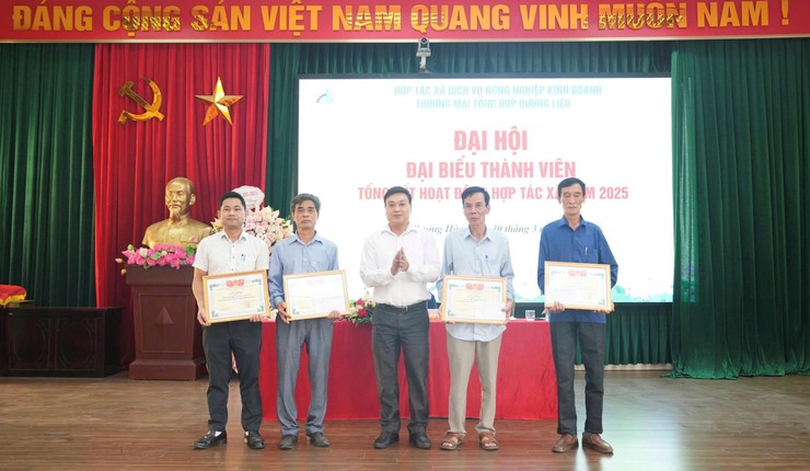 HTX Dịch vụ Nông nghiệp Kinh doanh thương mại tổng hợp Dương Liễu tổ chức Đại hội đại biểu thành viên tổng kết hoạt động năm 2025- Ảnh 9.