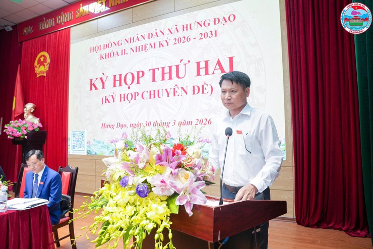 HĐND XÃ HƯNG ĐẠO TỔ CHỨC KỲ HỌP THỨ HAI (KỲ HỌP CHUYÊN ĐỀ) KHÓA II, NHIỆM KỲ 2026–2031- Ảnh 5.