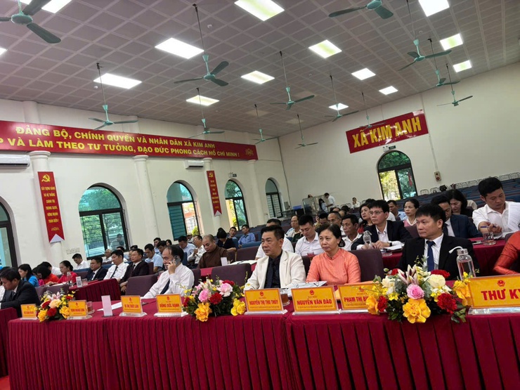 KỲ HỌP THỨ NHẤT HĐND XÃ KIM ANH KHÓA II, NHIỆM KỲ 2026 – 2031: KHỞI ĐẦU MỚI – KHÁT VỌNG MỚI – NIỀM TIN MỚI- Ảnh 2.