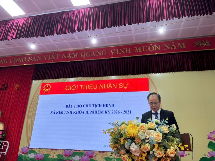KỲ HỌP THỨ NHẤT HĐND XÃ KIM ANH KHÓA II, NHIỆM KỲ 2026 – 2031: KHỞI ĐẦU MỚI – KHÁT VỌNG MỚI – NIỀM TIN MỚI- Ảnh 3.