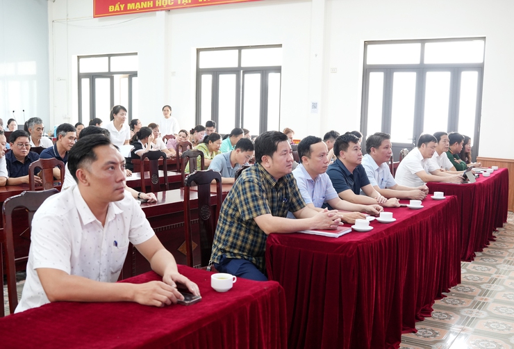 Thượng Phúc tham dự Hội nghị trực tuyến toàn quốc tổng kết công tác bầu cử đại biểu Quốc hội và Hội đồng nhân dân các cấp nhiệm kỳ 2026 - 2031- Ảnh 1.