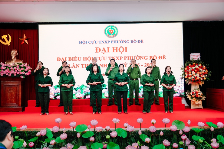 Đại hội Đại biểu Hội Cựu thanh niên xung phong phường Bồ Đề lần thứ I, nhiệm kỳ 2026–2031 thành công tốt đẹp- Ảnh 7.