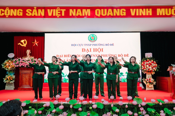 Đại hội Đại biểu Hội Cựu thanh niên xung phong phường Bồ Đề lần thứ I, nhiệm kỳ 2026–2031 thành công tốt đẹp- Ảnh 9.