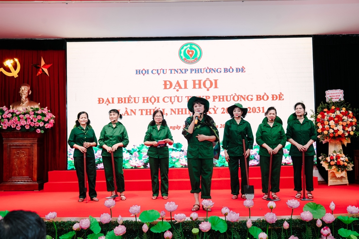 Đại hội Đại biểu Hội Cựu thanh niên xung phong phường Bồ Đề lần thứ I, nhiệm kỳ 2026–2031 thành công tốt đẹp- Ảnh 8.