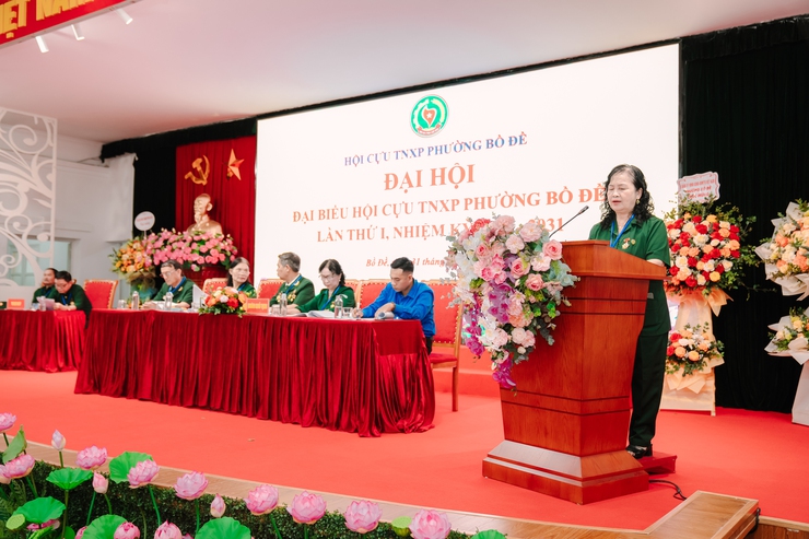Đại hội Đại biểu Hội Cựu thanh niên xung phong phường Bồ Đề lần thứ I, nhiệm kỳ 2026–2031 thành công tốt đẹp- Ảnh 4.