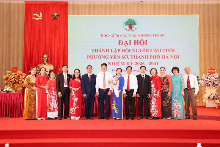 Đại hội đại biểu Hội Người cao tuổi phường Yên Sở lần thứ nhất, nhiệm kỳ 2026-2031- Ảnh 5.