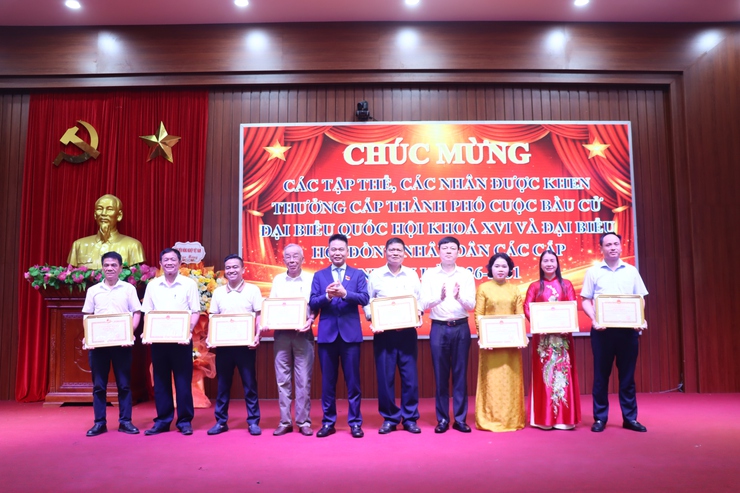 Xã Phú Xuyên: Tổng kết công tác bầu cử đại biểu Quốc hội khóa XVI và đại biểu HĐND các cấp nhiệm kỳ 2026-2031- Ảnh 5.