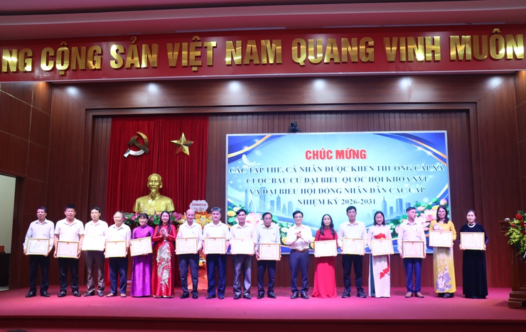 Xã Phú Xuyên: Tổng kết công tác bầu cử đại biểu Quốc hội khóa XVI và đại biểu HĐND các cấp nhiệm kỳ 2026-2031- Ảnh 8.