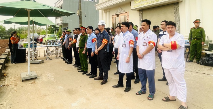 Cưỡng chế thu hồi đất đối với các hộ gia đình, cá nhân có đất thuộc phạm vi thu hồi tại dự án xây dựng hạ tầng kỹ thuật đấu giá khu X2 Lục Xuân, xã Phúc Lộc- Ảnh 2.