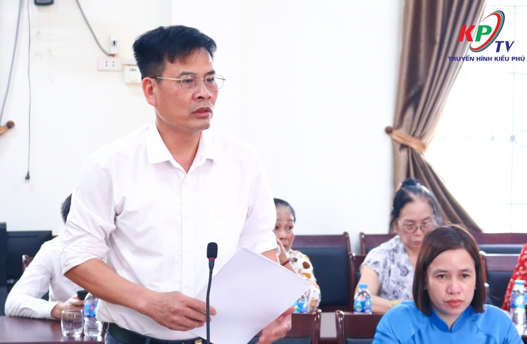 Ủy ban MTTQ Việt Nam xã Kiều Phú tổ chức Hội nghị giao ban sơ kết công tác Mặt trận quý I, triển khai nhiệm vụ Quí II, năm 2026- Ảnh 3.