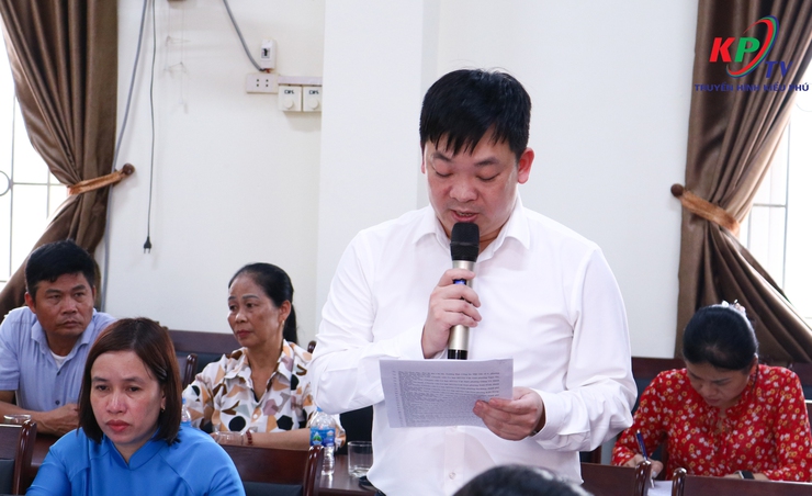 Ủy ban MTTQ Việt Nam xã Kiều Phú tổ chức Hội nghị giao ban sơ kết công tác Mặt trận quý I, triển khai nhiệm vụ Quí II, năm 2026- Ảnh 6.