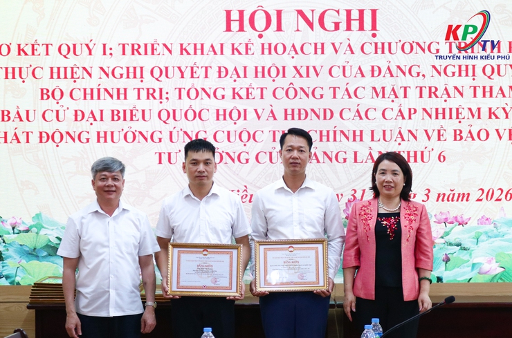 Ủy ban MTTQ Việt Nam xã Kiều Phú tổ chức Hội nghị giao ban sơ kết công tác Mặt trận quý I, triển khai nhiệm vụ Quí II, năm 2026- Ảnh 7.