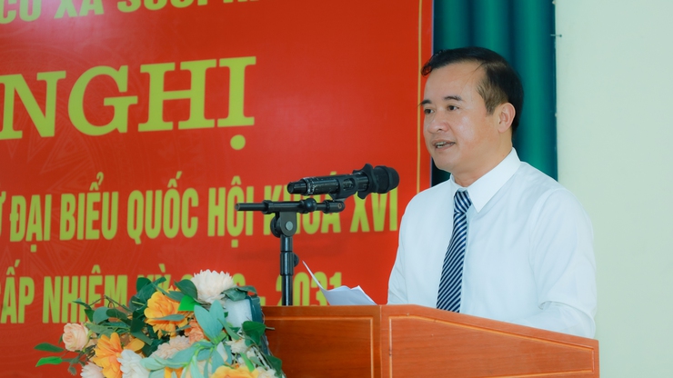 Suối Hai tổng kết công tác bầu cử đại biểu Quốc hội khóa XVI và đại biểu HĐND các cấp nhiệm kỳ 2026–2031- Ảnh 1.