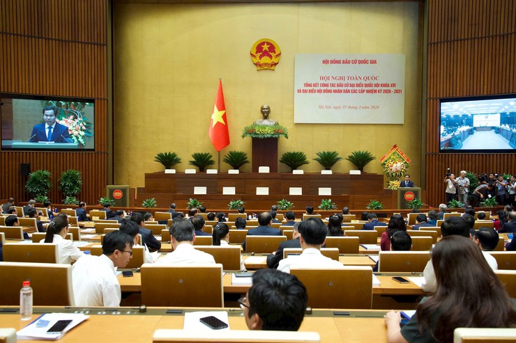 Đoài Phương tham dự Hội nghị toàn quốc tổng kết công tác bầu cử đại biểu Quốc hội khóa XVI và đại biểu HĐND các cấp nhiệm kỳ 2026 – 2031- Ảnh 2.