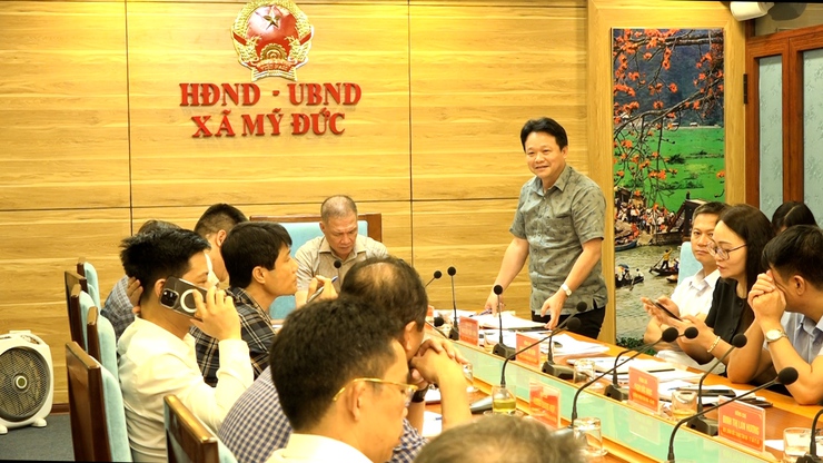 UBND xã Mỹ Đức đánh giá kết quả công tác chỉ đạo, điều hành Quý I năm 2026 - Ảnh 5.