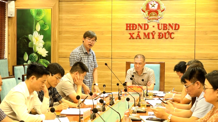 UBND xã Mỹ Đức đánh giá kết quả công tác chỉ đạo, điều hành Quý I năm 2026 - Ảnh 6.