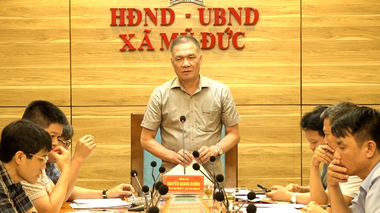 UBND xã Mỹ Đức đánh giá kết quả công tác chỉ đạo, điều hành Quý I năm 2026 - Ảnh 11.