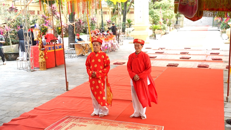 Hợp tế hai làng Dương Liễu và Quế Dương tưởng nhớ đến công đức to lớn của Đức Thành Hoàng- Ảnh 2.