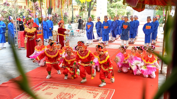 Hợp tế hai làng Dương Liễu và Quế Dương tưởng nhớ đến công đức to lớn của Đức Thành Hoàng- Ảnh 3.