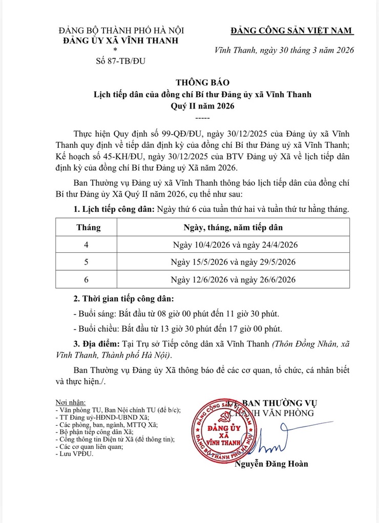 ĐẢNG ỦY XÃ VĨNH THANH- Ảnh 1.