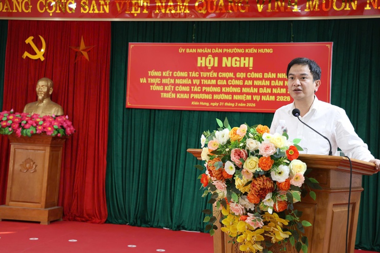 Kiến Hưng hoàn thành toàn diện công tác tuyển quân năm 2026- Ảnh 5.