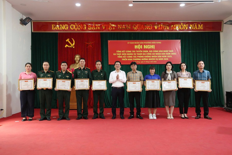 Kiến Hưng hoàn thành toàn diện công tác tuyển quân năm 2026- Ảnh 6.
