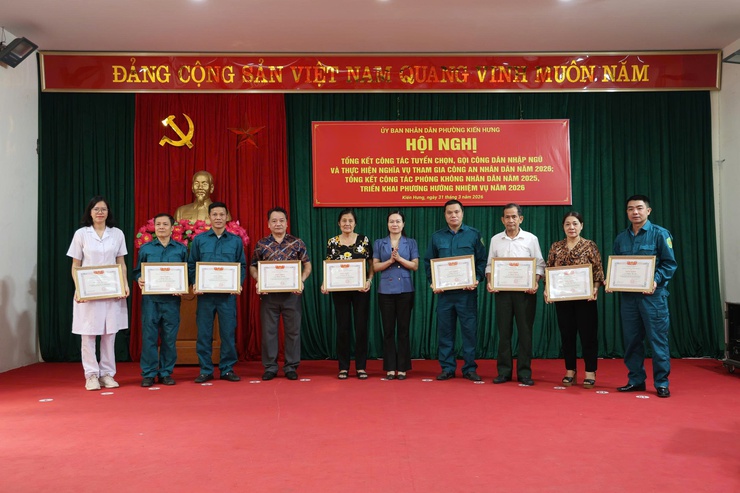 Kiến Hưng hoàn thành toàn diện công tác tuyển quân năm 2026- Ảnh 7.