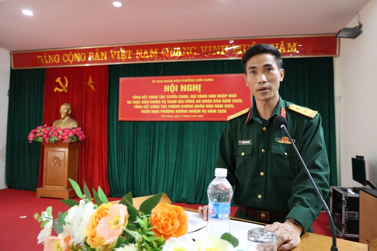 Kiến Hưng hoàn thành toàn diện công tác tuyển quân năm 2026- Ảnh 3.