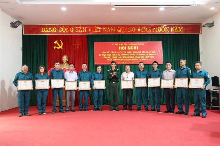 Kiến Hưng hoàn thành toàn diện công tác tuyển quân năm 2026- Ảnh 9.