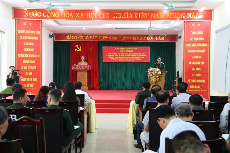Kiến Hưng hoàn thành toàn diện công tác tuyển quân năm 2026- Ảnh 1.