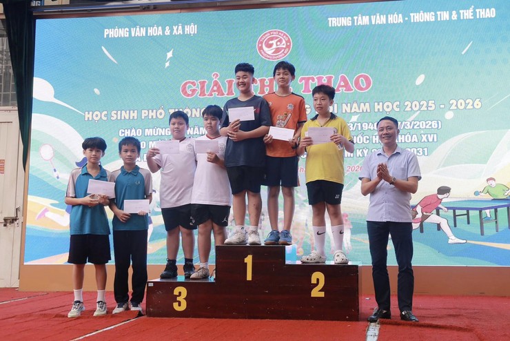 Sôi nổi Giải thể thao học sinh phổ thông phường Dương Nội năm học 2025 - 2026- Ảnh 9.