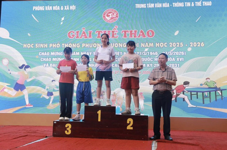 Sôi nổi Giải thể thao học sinh phổ thông phường Dương Nội năm học 2025 - 2026- Ảnh 8.