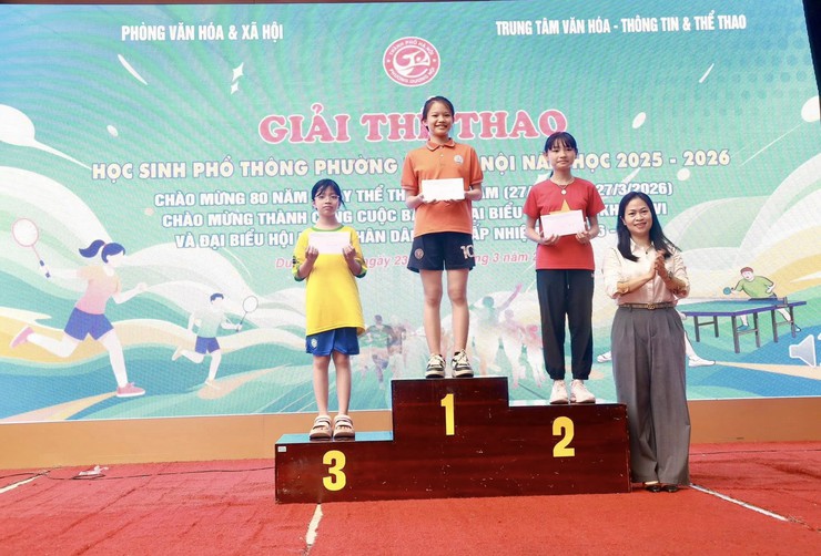 Sôi nổi Giải thể thao học sinh phổ thông phường Dương Nội năm học 2025 - 2026- Ảnh 7.