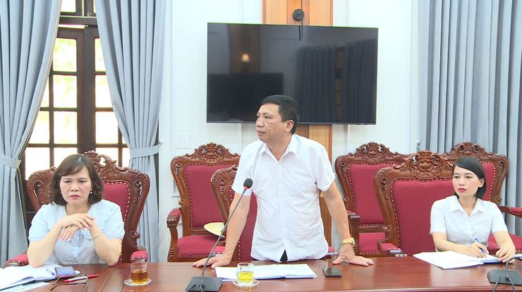 UBND xã Phúc Lộc tổ chức Hội nghị làm việc với các trường học trên địa bàn xã về công tác an toàn thực phẩm- Ảnh 3.